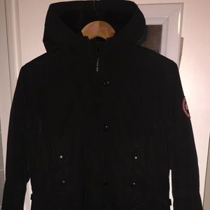 Black Size Large Canada Goose Kensington Parka